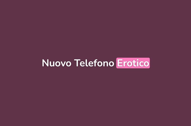 Copertina progetto Nuovo Telefono Erotico realizzato da Circuito X